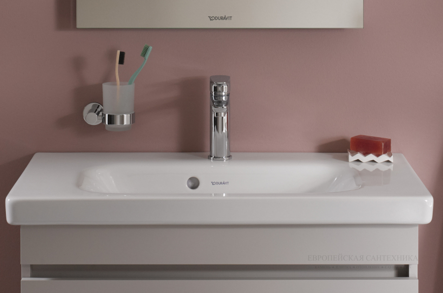 Смеситель для раковины Duravit B.1, однорычажный, h-169 мм, цвет хром - изображение 7