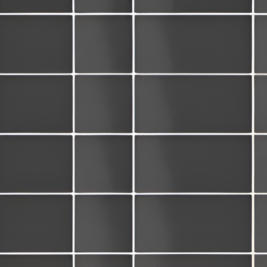 Micro. Керамогранит Microtiles Knit Glaze Black 30,1x30,1