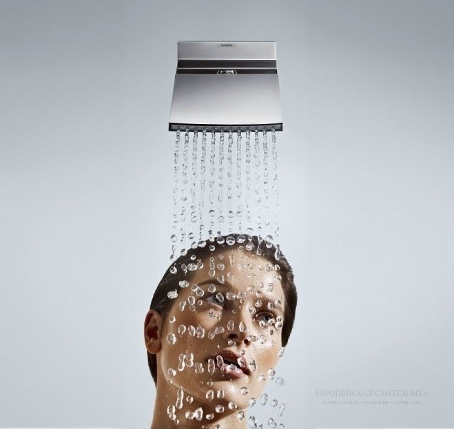 Душ верхний Hansgrohe Raindance Rainfall 150, настенный монтаж, цвет хром - изображение 2