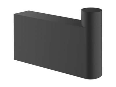 На изображении товар Крючок Gessi Origin, настенный, цвет Matte Black от официального представителя в Москве