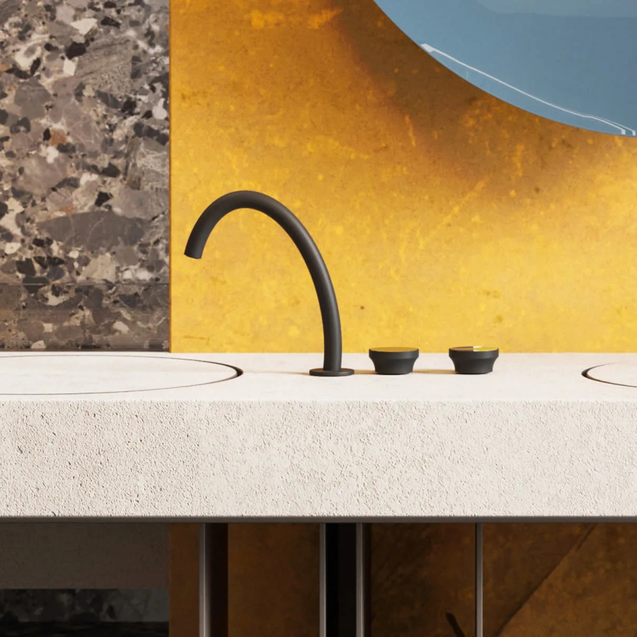 Излив Gessi Origini, отдельностоящий, средний, цвет Copper Brushed PVD - изображение 3