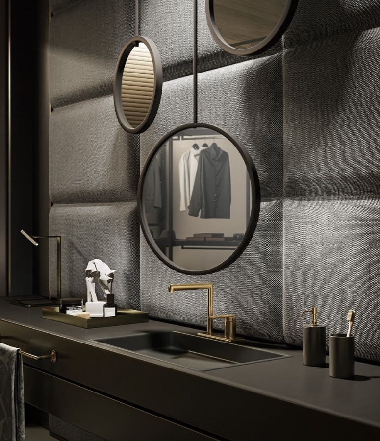Полотенцедержатель Gessi Ingranaggio, L350 мм, цвет Warm Bronze Brushed PVD - изображение 1