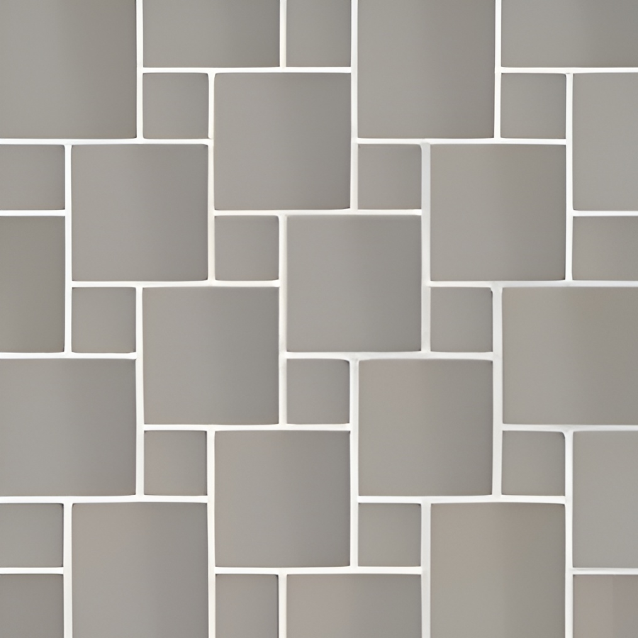 Micro. Керамогранит Microtiles Oddfellow Glaze Grey 30,1x30,1