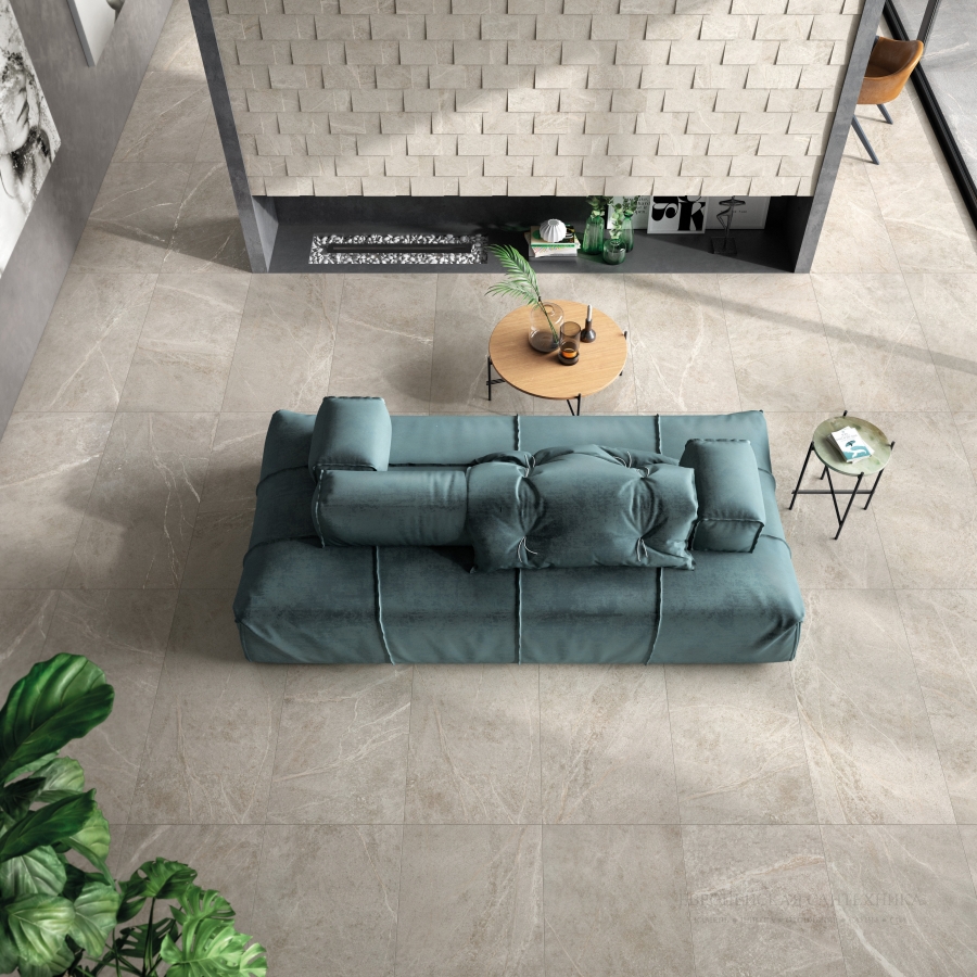 CERCOM Керамогранит SOAP STONE WHITE RET, 100X100 - изображение 3