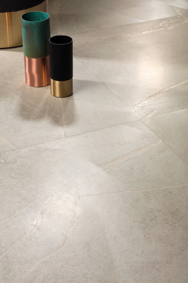 CERCOM Керамогранит SOAP STONE WHITE RET, 100X100 - изображение 1