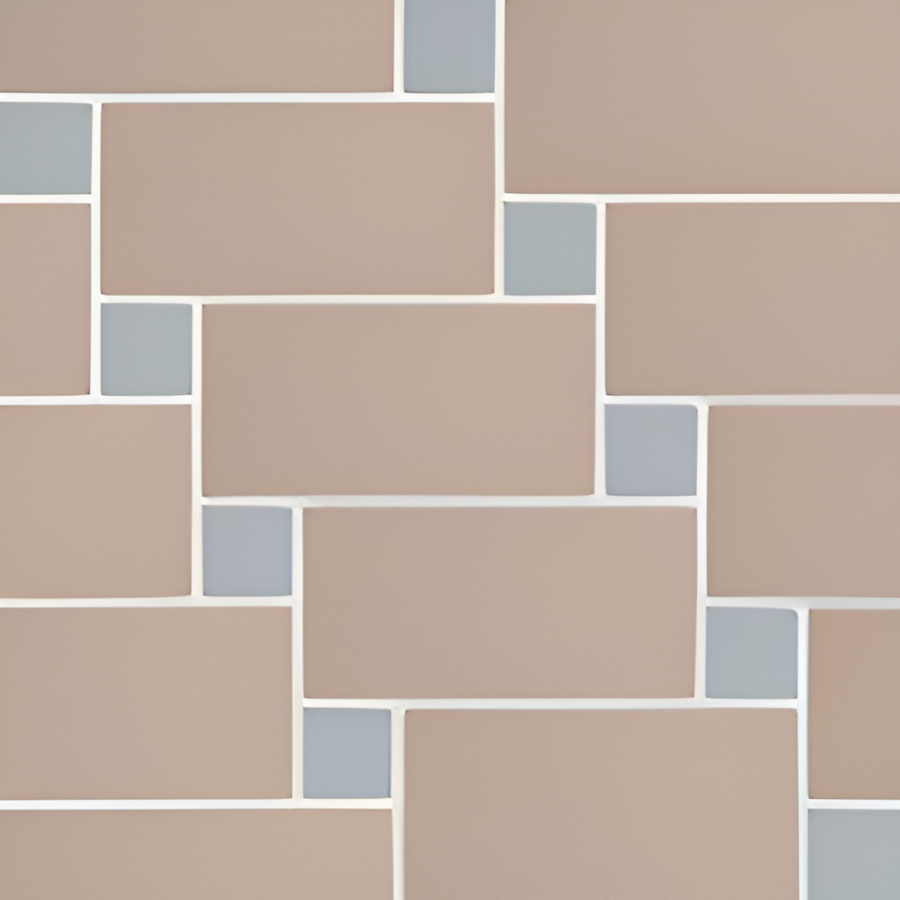 Micro. Керамогранит Microtiles Old Mix Azure/Terracotta 30x30