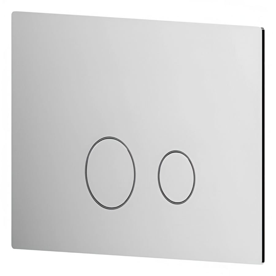 Панель смыва Newform Delta Zero, совместима с бачками скрытого монтажа TECE, цвет Matt white