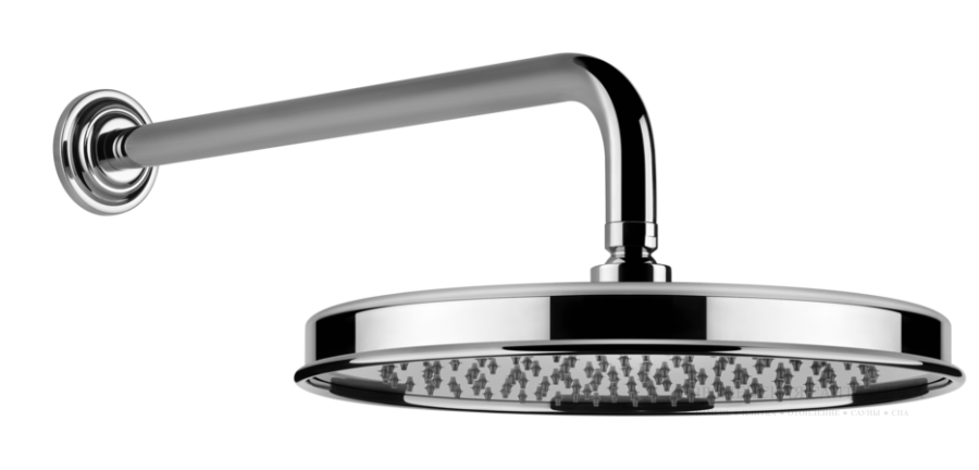 Верхний душ Gessi Venti20, настенный, Ø300 мм, цвет Chrome