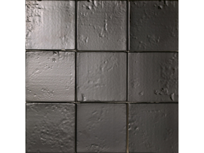 На изображении товар Sartoria Керамическая плитка Artigiana I Quadrati 09 Antracite Glossy 11x11 от официального представителя в Москве