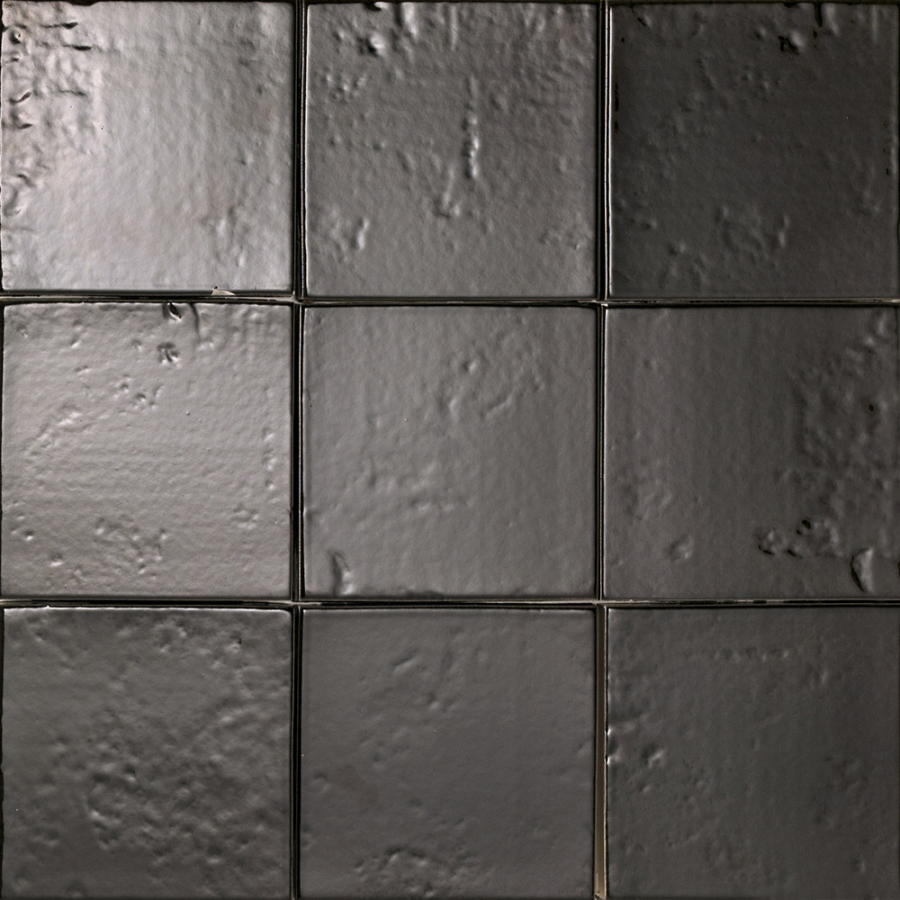 Sartoria Керамическая плитка Artigiana I Quadrati 09 Antracite Glossy 11x11
