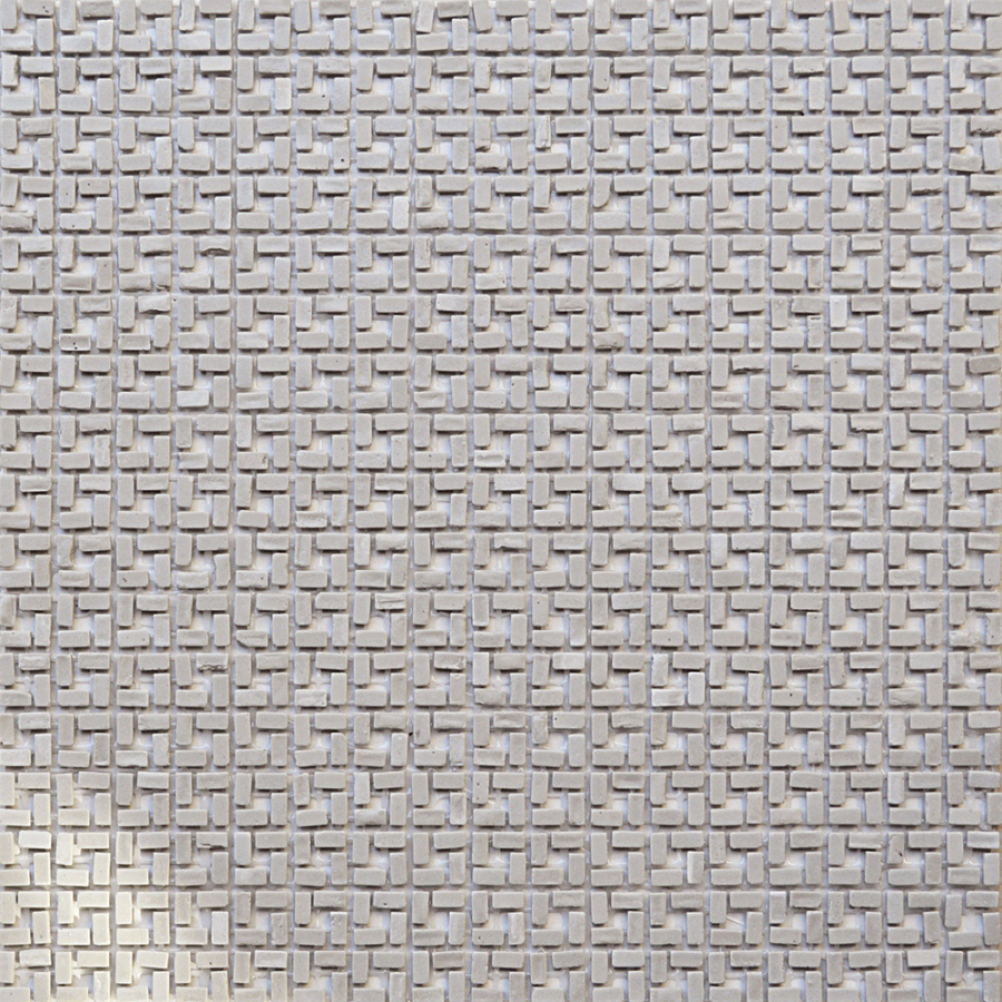 Micro. Мозаика керамогранит Micromosaics Micro-brick Ice Ring 30x30