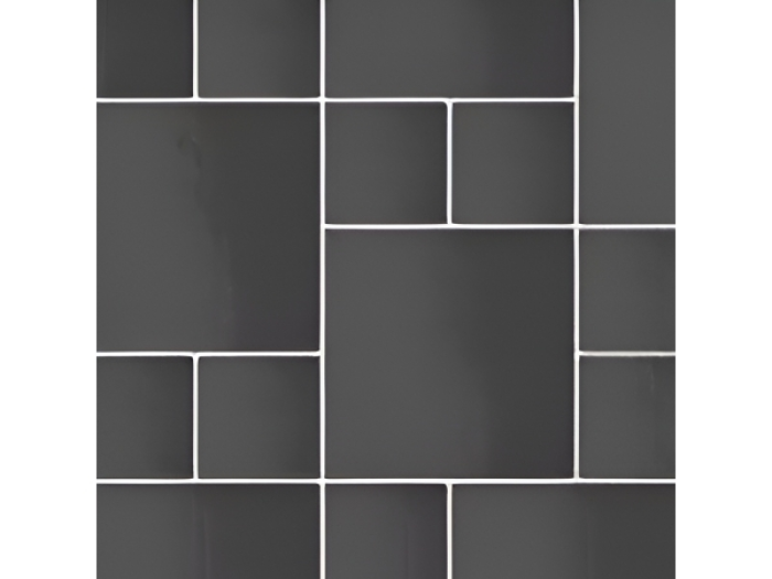 На изображении товар Micro. Керамогранит Microtiles X4 Double Glaze Black 25,6x35,1 от официального представителя в Москве