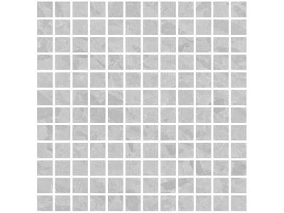 Living Ceramics Керамогранит Eme Light Grey Mosaic 25 Soft textured 29,8x29,8