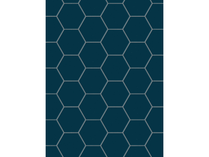 На изображении товар Terratinta Ceramics Керамогранит Hexa Floor Matt Deep Navy Hexagon 14x16 / 8.5 от официального представителя в Москве