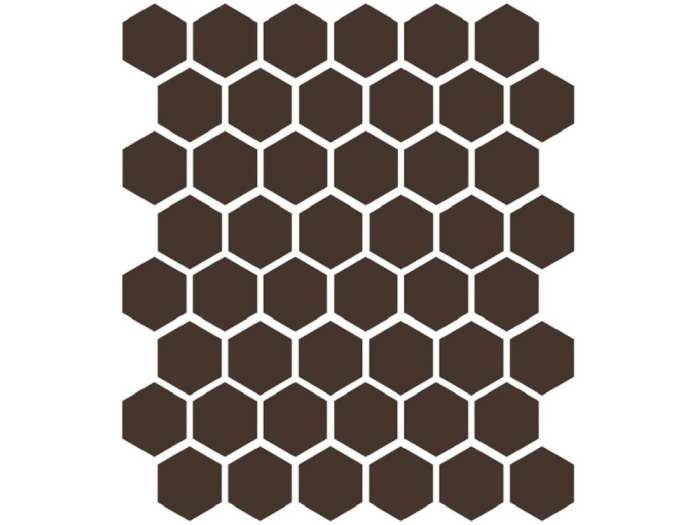 На изображении товар Etruria Керамогранит XXS-3D Esagono 5X5.7 3D Moro Su Rete Monocolore 33Х37 от официального представителя в Москве