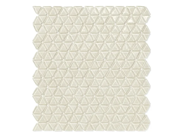 На изображении товар Sicis Смальтовая мозаика Trigono Mosaic Talco chips size 19x21 mm sheet-size 284x300 mm от официального представителя в Москве