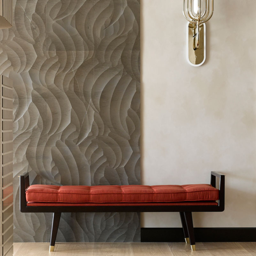 Lithos design Камень Marble Wall Coverings Pietre Incise Organic Vello 80x40x2 - изображение 5