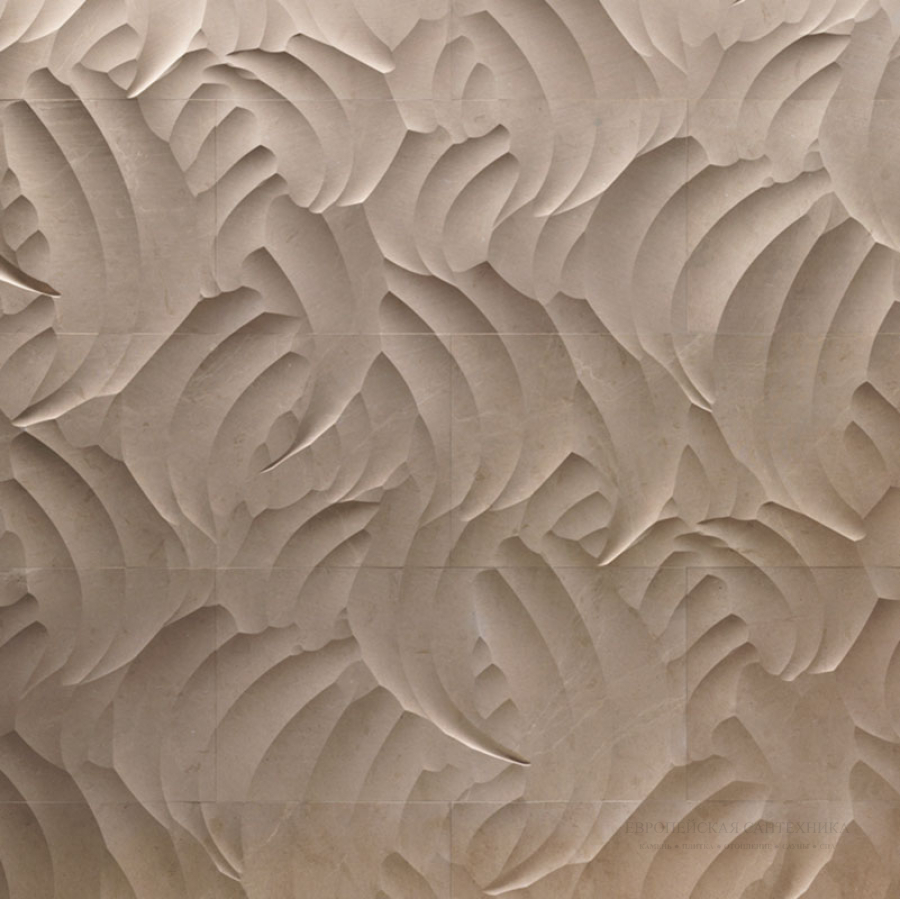 Lithos design Камень Marble Wall Coverings Pietre Incise Organic Vello 80x40x2