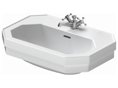 Раковина Duravit Series 1930 подвесная, 600х410 мм, с 1 отверстием под смеситель, цвет белый глянцевый