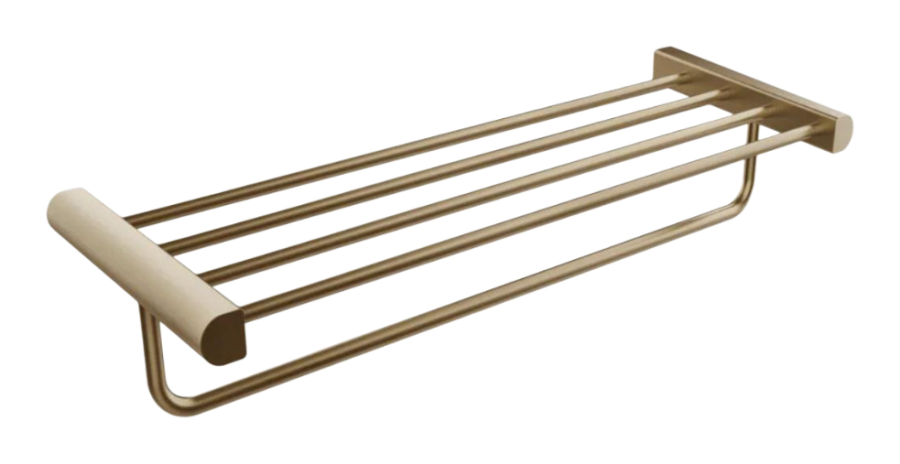 Полотенцедержатель Gessi Rilievo, настенный, ширина 608 мм, цвет Warm Bronze Brushed PVD