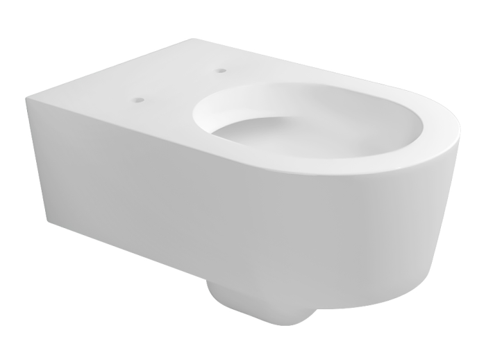 На изображении товар Унитаз Flaminia Link подвесной, 560 х 360 мм,  с системой goclean®, цвет grafite от официального представителя в Москве