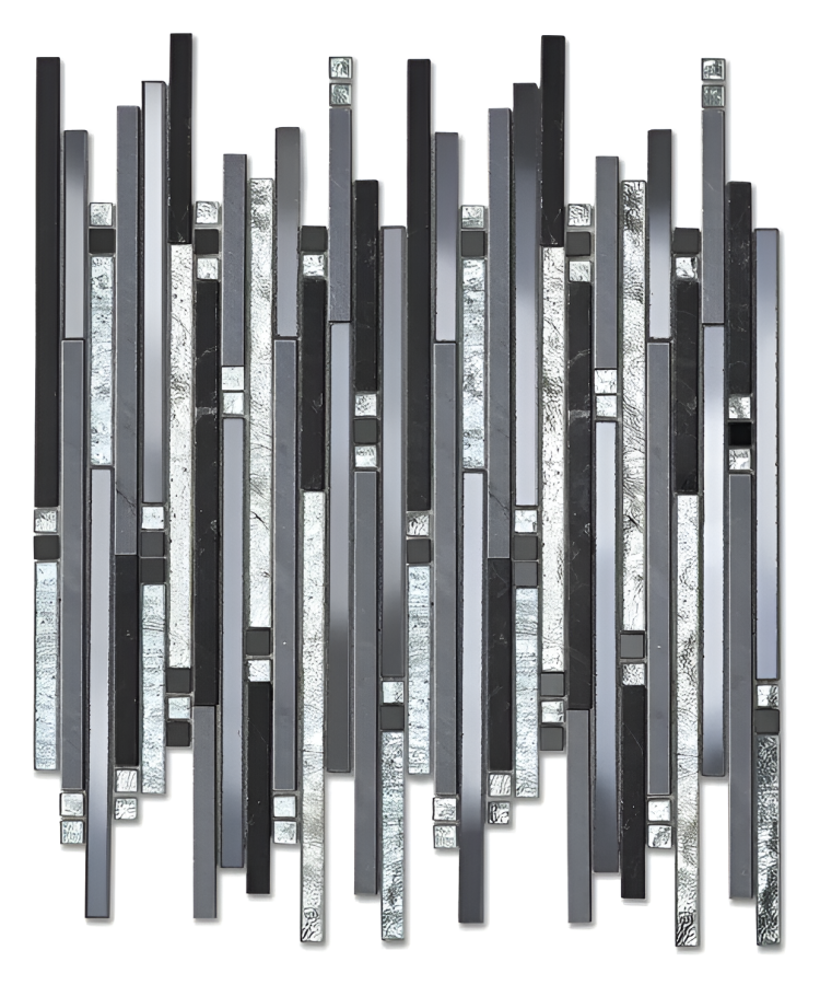 Sicis Стеклянная мозаика Fibers Thin Lead 286x325 mm