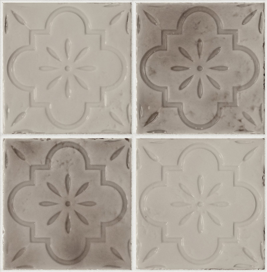CERAMICHE GRAZIA Керамическая плитка SHADES OF ART 13X13 GIRALDA GRAVEL - изображение 1