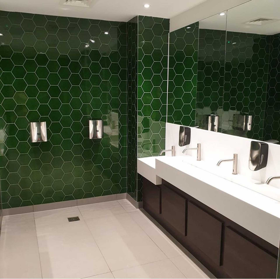 Etruria Керамическая плитка CONCETTO SPAZIALE 16X18.5 Esagono Piano Moss Green - изображение 2