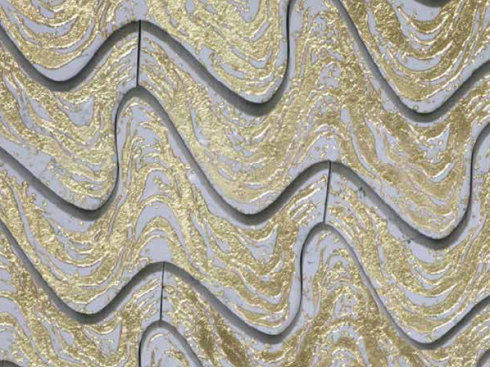 На изображении товар Akros Venezia Камень Dogma Classic Tsunami T3D Biancone Gold от официального представителя в Москве