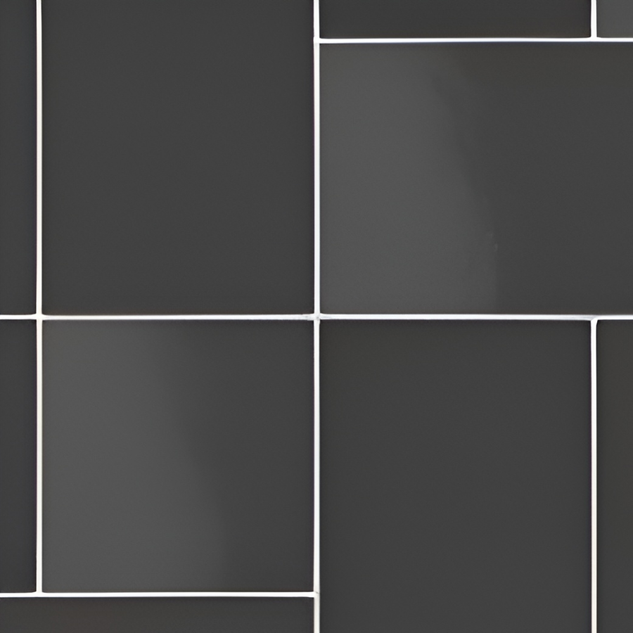 Micro. Керамогранит Microtiles X4 Modern Mix Glaze Black 40,2x40,2
