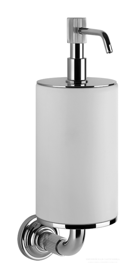 Дозатор Gessi Venti20, настенный, цвет White/Chrome