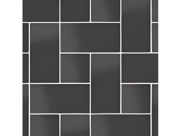 На изображении товар Micro. Керамогранит Microtiles Spiral Glaze Black 33,7x33,7 от официального представителя в Москве