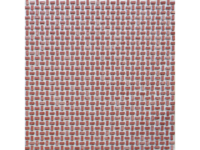 На изображении товар Micro. Мозаика керамогранит Micromosaics Micro-brick Red Cross 30x30 от официального представителя в Москве
