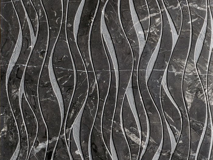 На изображении товар Akros Venezia Камень Dogma Light Choros LN Nero Marquinia Naturale 30,5x30,5x1 от официального представителя в Москве