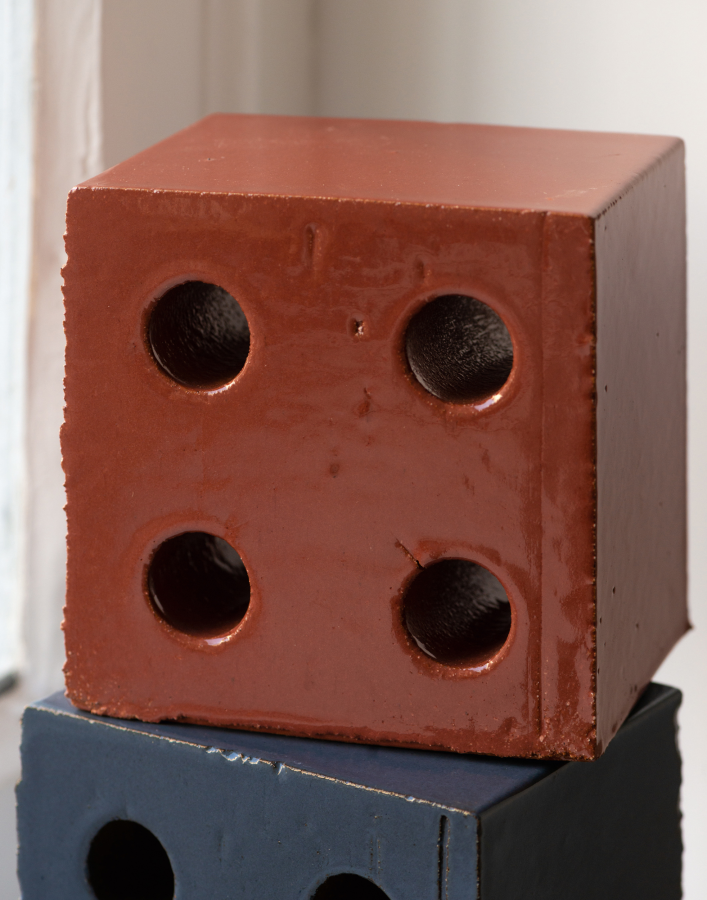 Mutina Керамогранит Bloc Glossy Red 13x13x10 - изображение 1