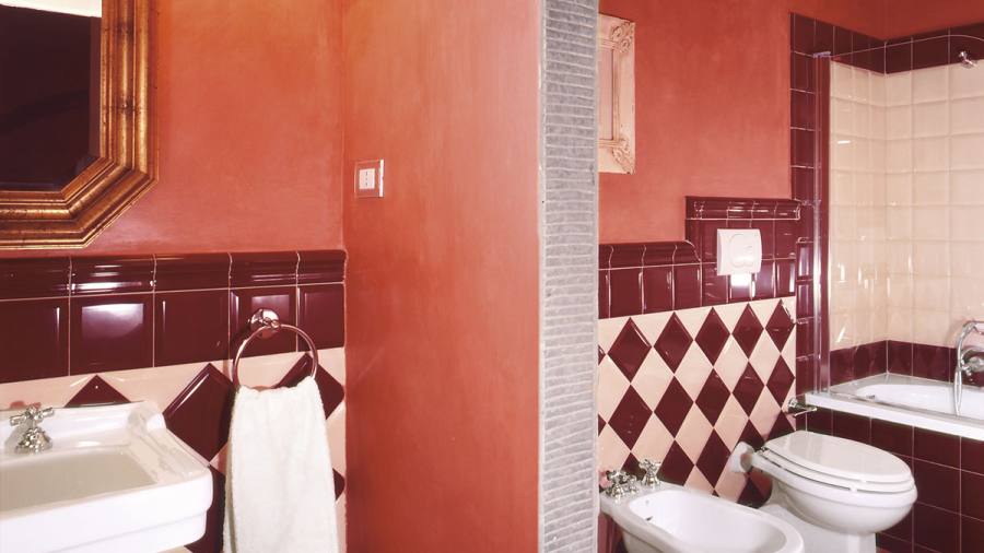 Etruria Керамическая плитка VICTORIA 15X15 Diamantato Burgundy - изображение 1