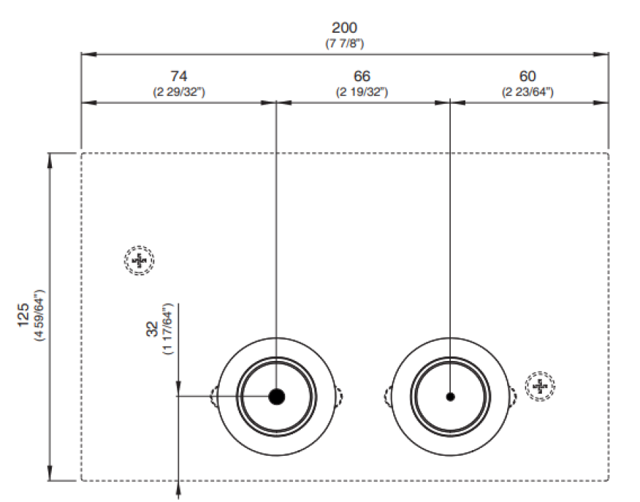 Панель двойного смыва CeaDesign Hydroplate, для встроенного бачка Tece, цвет сатинированная медь - изображение 2