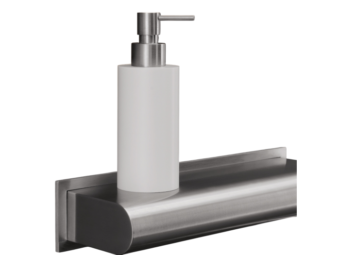 На изображении товар Дозатор для мыла CeaDesign Complements, цвет сатинированная сталь от официального представителя в Москве