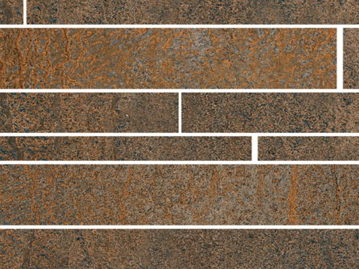 На изображении товар Santagostino Керамогранит Muretto Oxidart Copper, 22,5x45 от официального представителя в Москве