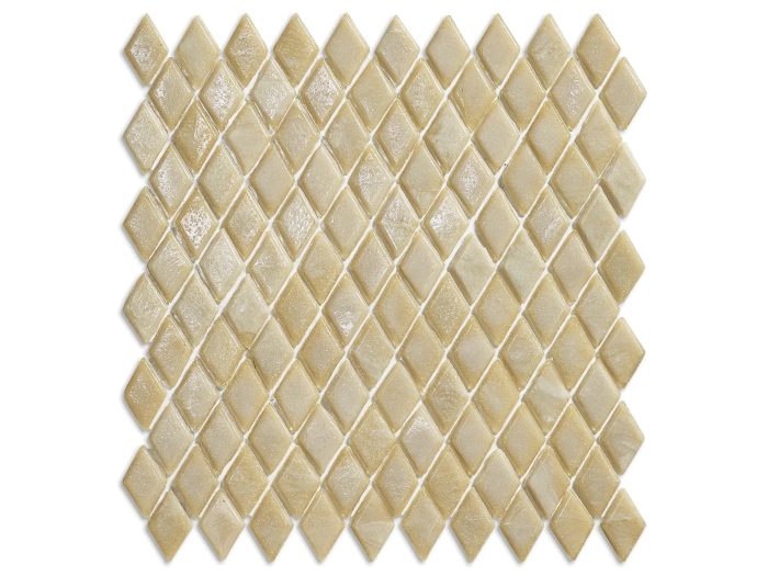 На изображении товар Sicis Стеклянная мозаика Diamond ITEM 02 Sancy chips size 23х40 mm sheet size 259x266 mm от официального представителя в Москве