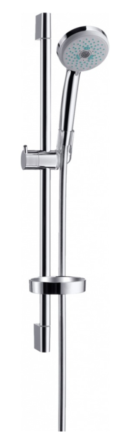 Душевой гарнитур Hansgrohe Croma 100 Multi/Unica’C, комплект: ручной душ, штанга для душа, шланг Isiflex 1,60 м, ½’ , мыльница, цвет хром