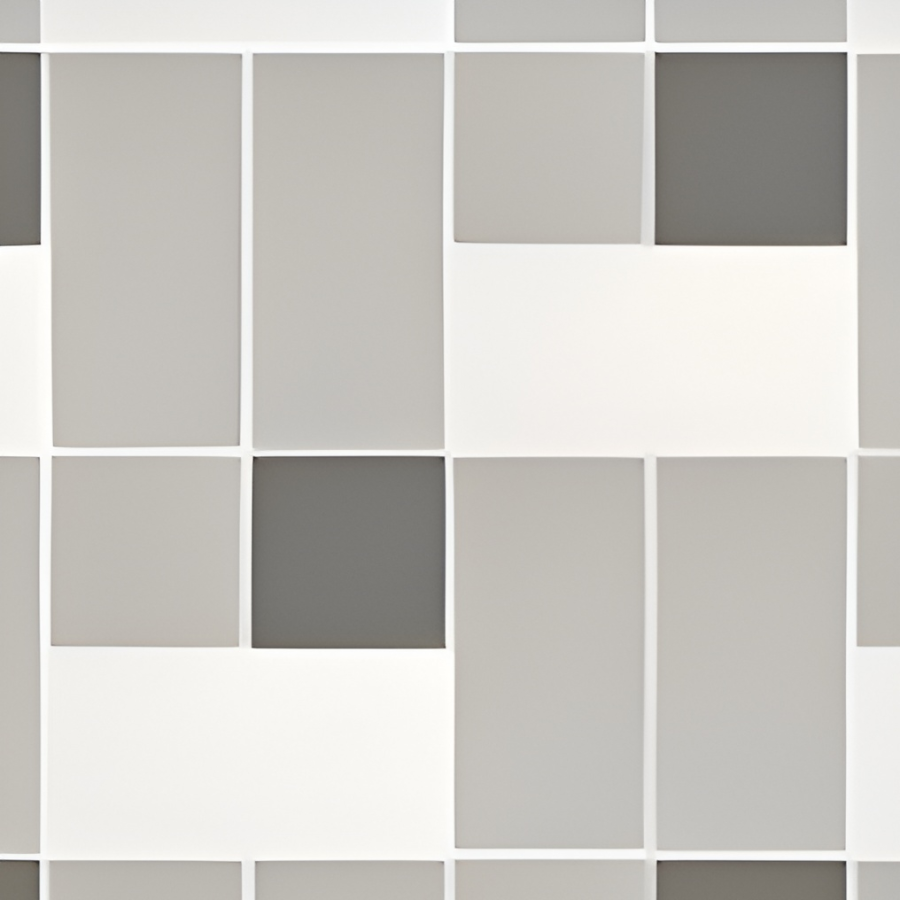 Micro. Керамогранит Microtiles Modern Mix White/Dust/Mud 40,2x40,2