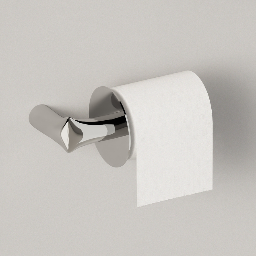 Бумагодержатель Flaminia Fold, без крышки, цвет хром - изображение 3