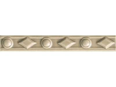 CERAMICHE GRAZIA Бордюр AMARCORD DIAMANTATO 3X20 DARK TABACCO MATT