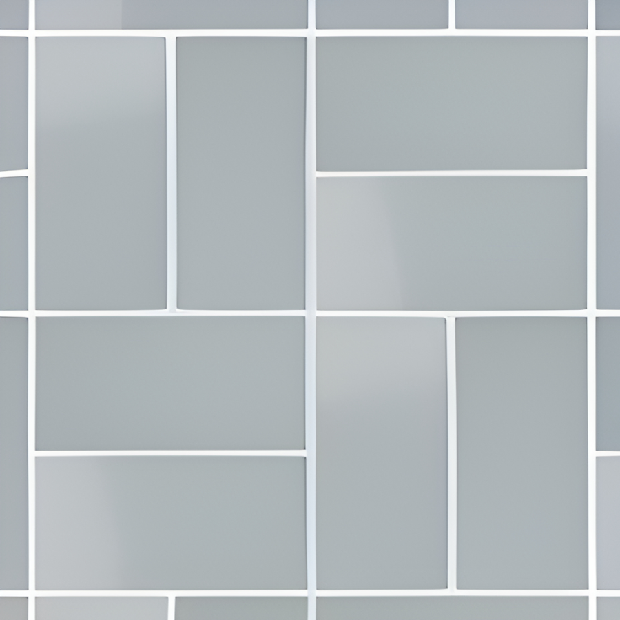 Micro. Керамогранит Microtiles Basket Mix Glaze Azure 40,2x40,2
