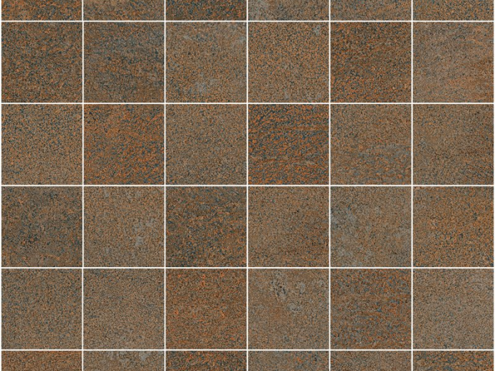 На изображении товар Santagostino Керамогранит Mosaico Oxidart Copper, 30x30 от официального представителя в Москве