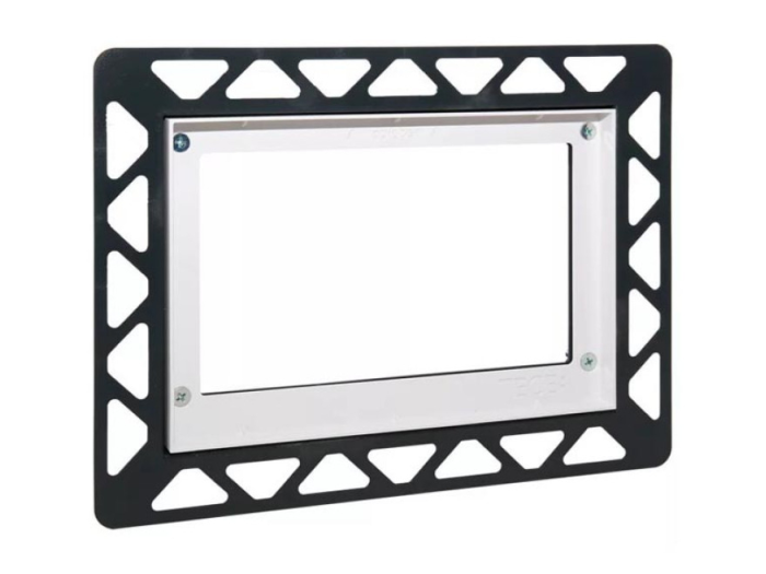 На изображении товар Монтажная рамка TECE для монтажа панели смыва на уровне стены, цвет белый от официального представителя в Москве