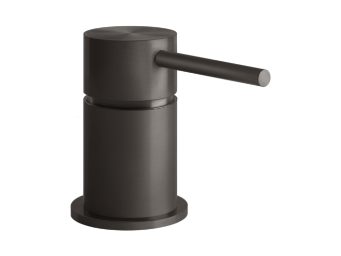 На изображении товар Смеситель Gessi Flessa, удаленного управления, цвет Black Metal Brushed PVD от официального представителя в Москве