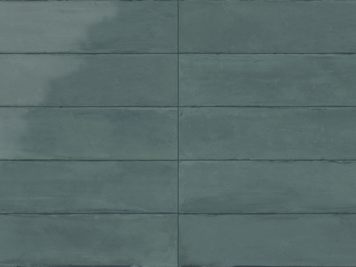 На изображении товар Iris Ceramica Керамическая плитка Elementi Rivestimento Acquamarina glossy 30x7,5 от официального представителя в Москве