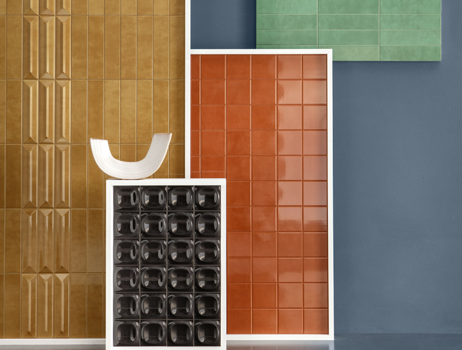 Sartoria Керамическая плитка Pop Flat Ocra Glossy 6.2x25 - изображение 4